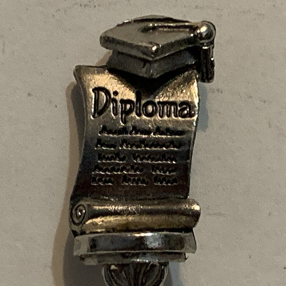 Diploma Scroll Hat Collectable Souvenir Spoon BX