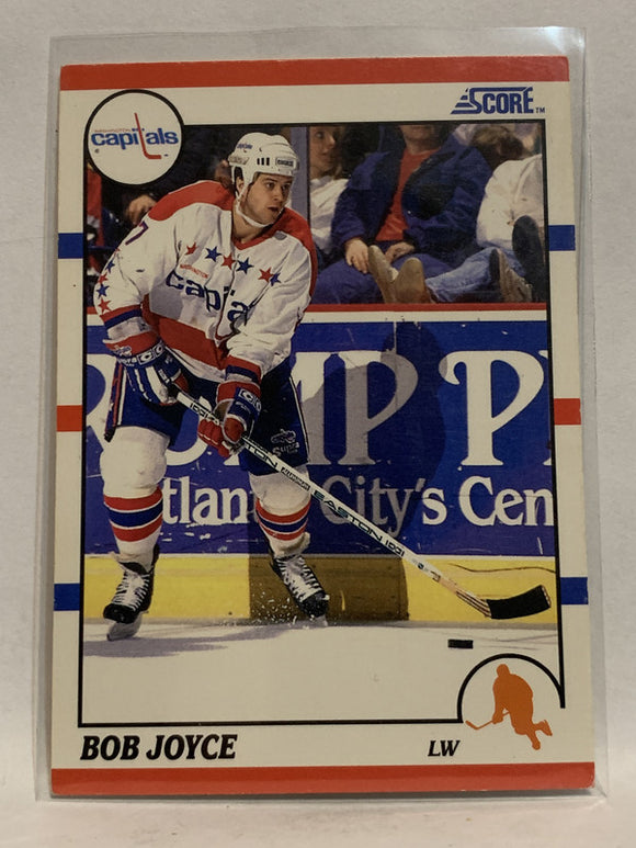 #291 Bob Joyce  Washington Capitals 1990-91 Score Hockey Card