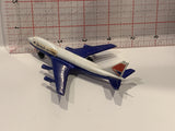 White Blue British Airways SP10 Boeing 747 Matchbox Toy Car Vehicle