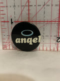 Angel Button Pinback