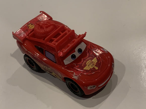 Red Lightning Mcqueen Rally Car BGP24 Disney Pixar CARS Toy Car Vehicle