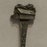 Vermont Covered Bridge Pewter Collectable Souvenir Spoon EE
