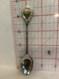 Stettler Alberta Crest Emblem Souvenir Spoon