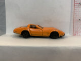 Orange Sports Racer Unbranded Loose Diecast Car 1/64 ID