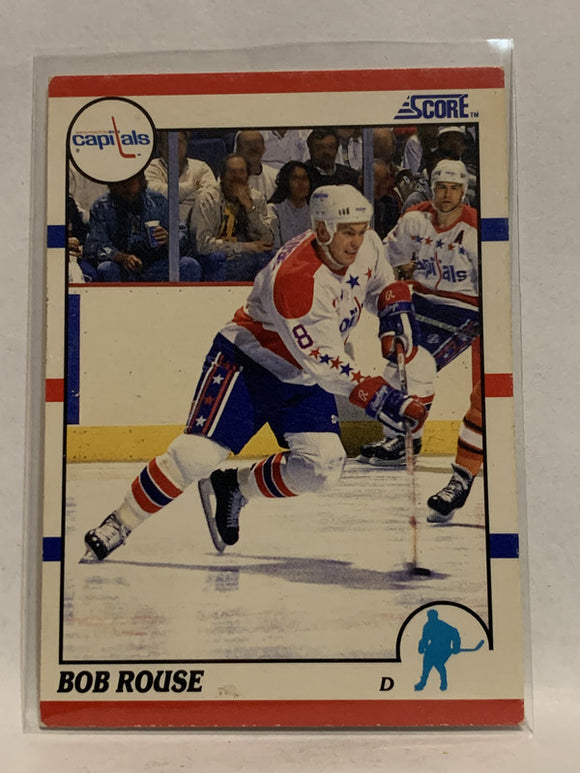 #147 Bob Rouse Washington Capitals 1990-91 Score Hockey Card