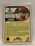 #147 Bob Rouse Washington Capitals 1990-91 Score Hockey Card