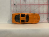 Orange Sports Racer Unbranded Loose Diecast Car 1/64 ID
