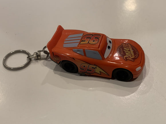 Red Lightning Mcqueen Key Chain Disney Pixar CARS Toy Car Vehicle