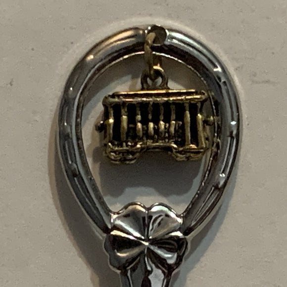 San Francisco Cable Car Collectable Souvenir Spoon BX
