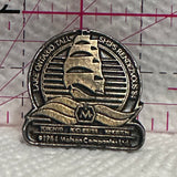Lake Ontario Ships Rendezvous 1984  Lapel Pin