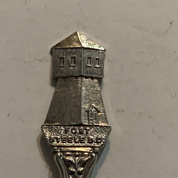 Fort Steele British Columbia Tower Collectable Souvenir Spoon BX