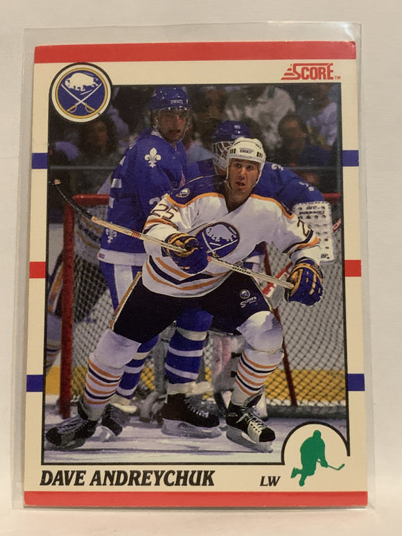 #189 Dave Andreychuk Buffalo Sabres 1990-91 Score Hockey Card