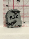 RIP Grave Stone Button Pinback