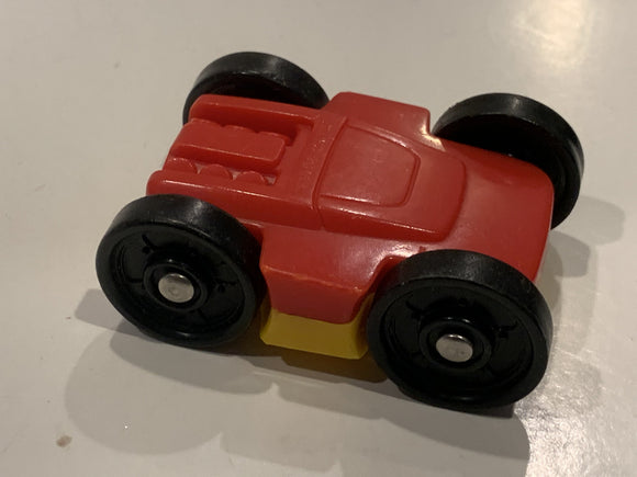 Red Yellow Reversible Racer Toy Car Vehicle