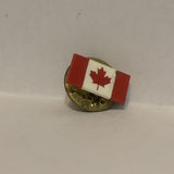 Candian Flag Lapel Hat Pin
