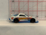 White 24/Seven Hot Wheels Loose Diecast Car 1/64 ID