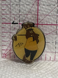 Bunny Playing Golf '87  Lapel Pin
