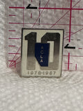 ACLA 10 Alberta 1978 1987  Lapel Pin