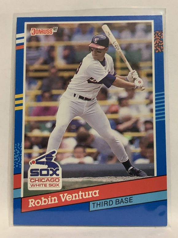 #315 Robin Ventura Chicago White Sox 1991 Donruss Baseball Card