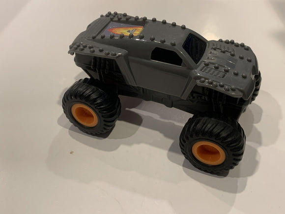 Grey Monster Jam Mcdonalds Hot Wheels Toy Car Vehicle