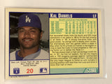 #20 Kal Daniels Los Angeles Dodgers 1991 Score Baseball Card