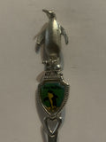 Sea World Orca Penguin Souvenir Spoon