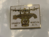 The Tap Nanton Alta Branch 80 Logo Legion Lapel Hat Pin