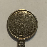 Mexico Mayan Calender Collectable Souvenir Spoon BX