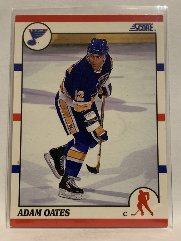 #85 Adam Oates St Louis Blues 1990-91 Score Hockey Card
