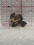 Maple Leaf Rainbow White Dove  Lapel Pin