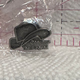 Continue the Legend Cowboy Hat  Lapel Pin