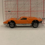 Orange #5 Stock Racer Unbranded Diecast Car BB