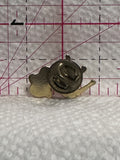 Bulldog Wearing a Cowboy Hat  Lapel Pin