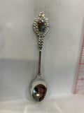 Cross Stitch Flowers Souvenir Spoon