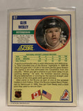 #97 Glen Wesley Boston Bruins 1990-91 Score Hockey Card