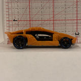 Orange Split Decision Hot Wheels Diecast Car BB