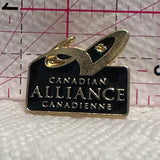 Canadian Alliance Canadienne Logo  Lapel Pin