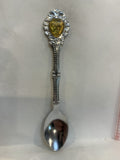 September Aster Flower Souvenir Spoon