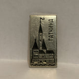 Eastern Europeon Castle Lapel Hat Pin