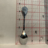 Radium Hot Springs British Columbia Wolf Collectable Souvenir Spoon BY