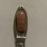Rock Gem Stone Canada Collectable Souvenir Spoon BY