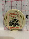 Western Development Museum Yorkton SK 1986 Threshermens Button Pinback
