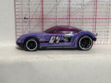 Purple Golden Arrow G23 2002 Hot Wheels Diecast Car