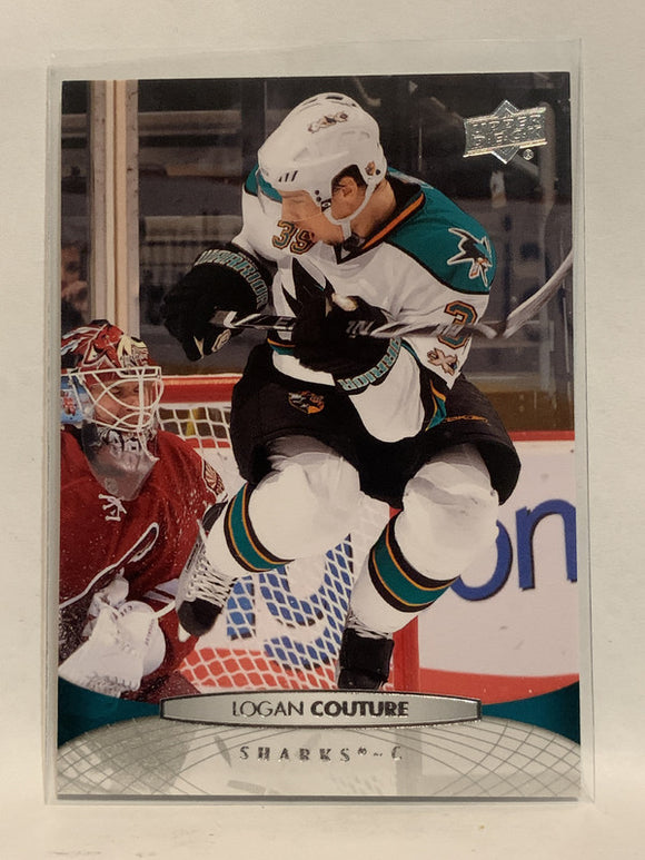 #44 Logan Couture San Jose Sharks 2011-12 Upper Deck Series One Hockey Card
