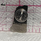 Peace River Alberta The Land of 12 Foot Davis  Lapel Pin