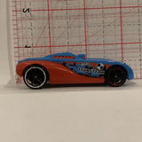 Blue  Stunt Team V5334 ©2011 Hot Wheels Diecast Car BB