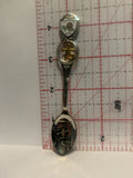 Innisfail Alberta Wild Rose 75th Souvenir Spoon