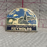 Rural Municipality of Reynolds Manitoba  Lapel Pin