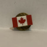 Canadian Flag Lapel Hat Pin