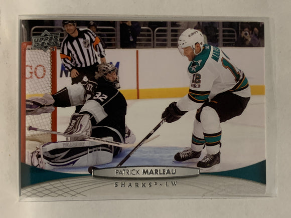 #40 Patrick Marleau San Jose Sharks 2011-12 Upper Deck Series One Hockey Card
